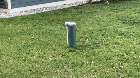 One of many private wells contaminated with PFAS in the Town of Peshtigo.