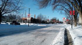 Bradley Avenue on Friday, Feb. 4, 2022.