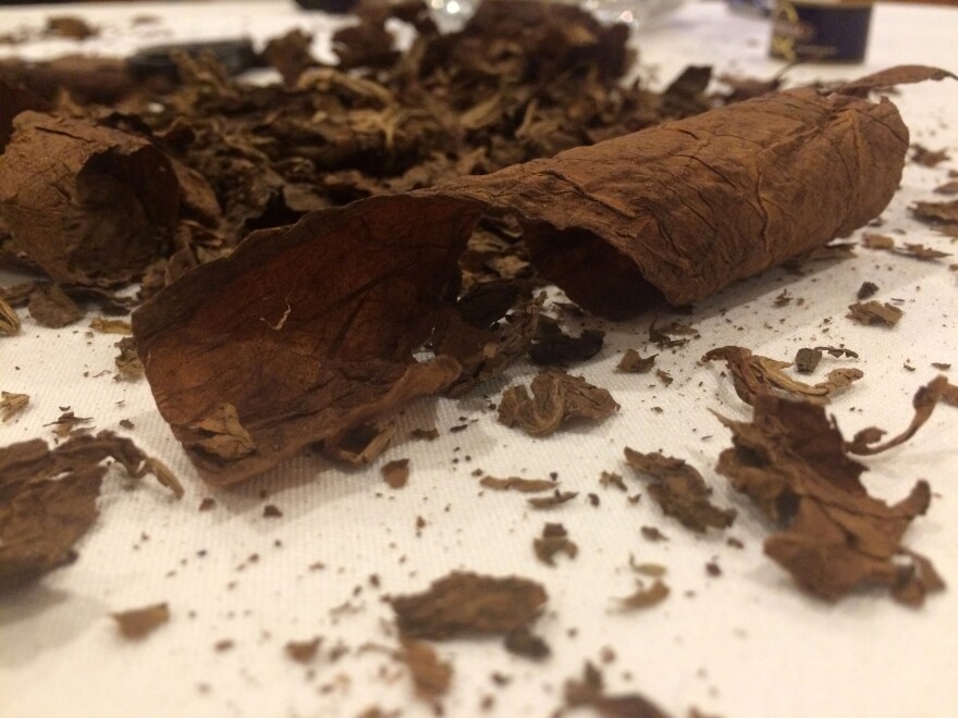 Different types of tobacco come together inside the wrapper to create unique flavor profiles.