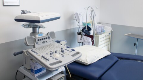 The clinic offers abortions through 13 weeks of pregnancy.