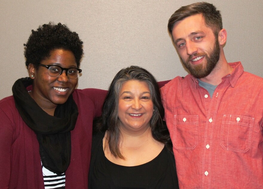 De Nichols, Elizabeth Vega and Marcis Curtis are artivists collaborating with The Griot.