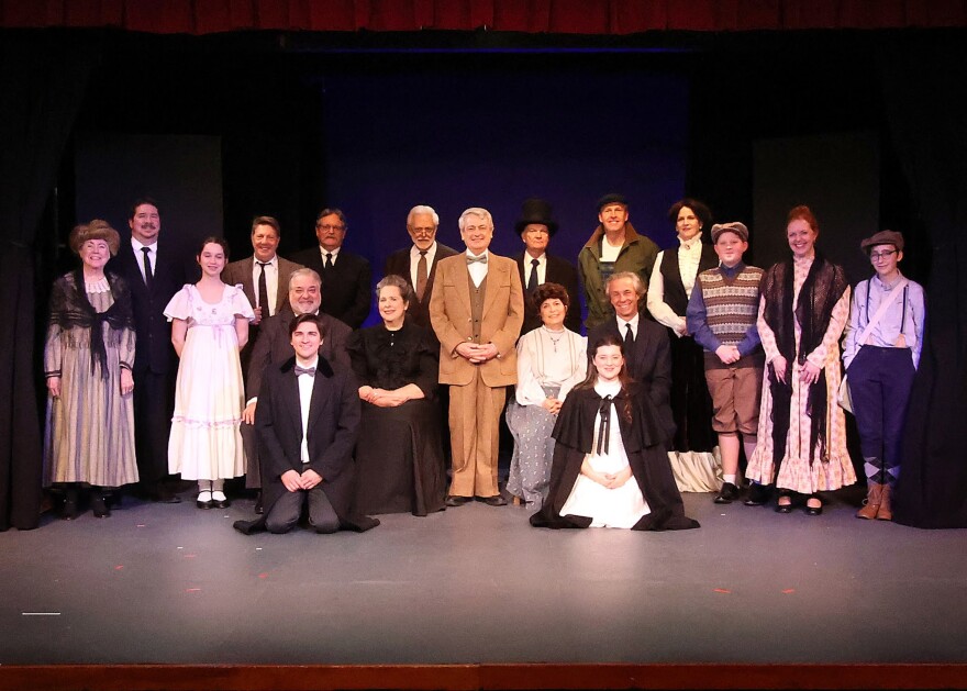 The cast of "Our Town," Thornton Wilder's classic play, which will be presented in Dennis Thursdays through Sundays until March 13th.