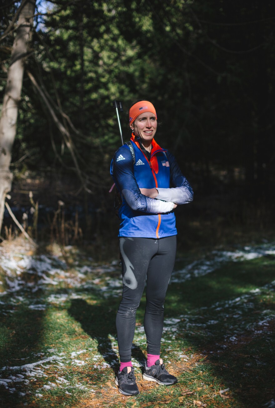 After competing at Dartmouth College, Susan Dunklee got a recruitment offer from U.S. Biathlon to join its development program.