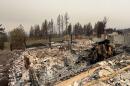 The aftermath of Ryan Herzog and Annie Voy's home in Spokane, Washington. (Courtesy of Ryan Herzog)