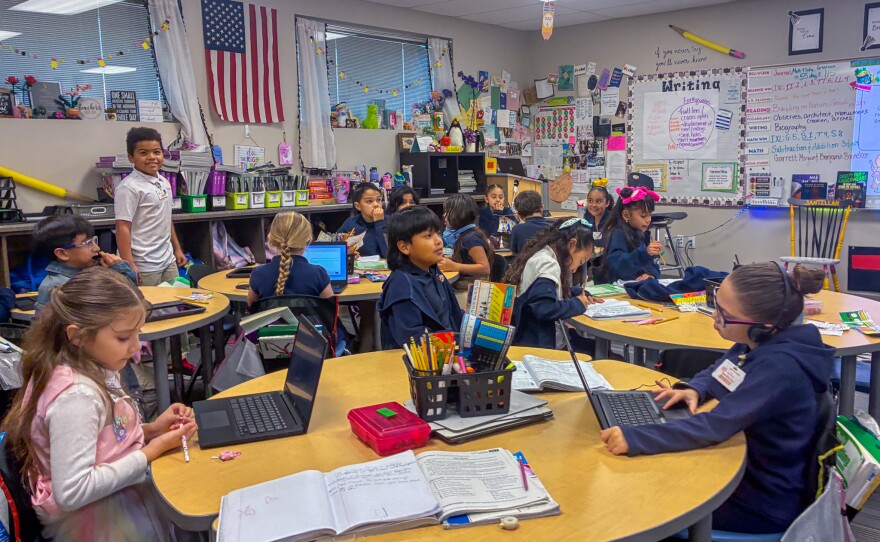 Students in Ms.Santillan's cla