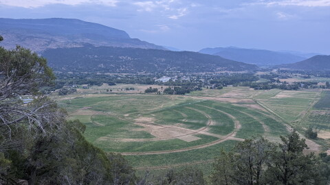 A view from Glassier Trail on Aug. 9 looks out at Willits and El Jebel, which is set to be rezoned in a new land use plan from Eagle County.