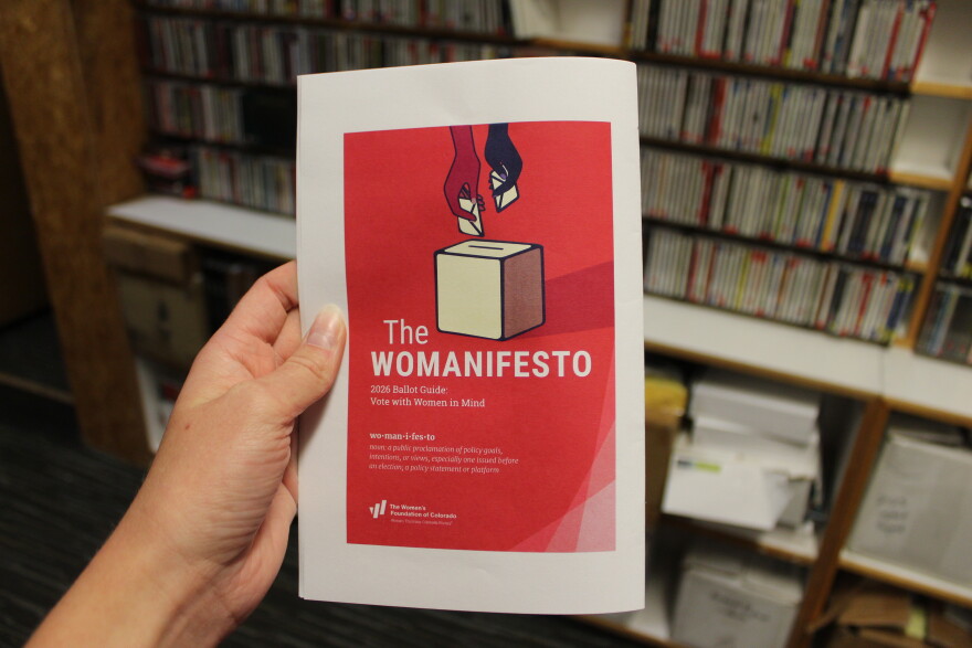 A printed version of the Women’s Foundation of Colorado’s 2026 Womanifesto contains positions on 10 measures on the state’s midterm ballot.