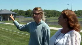 Nicole Klee, left, a junior at Franklin Central High School in Indianapolis, plays soccer, participates in student council and takes several advanced placement classes. She says she doesn't have time to work a part-time job.