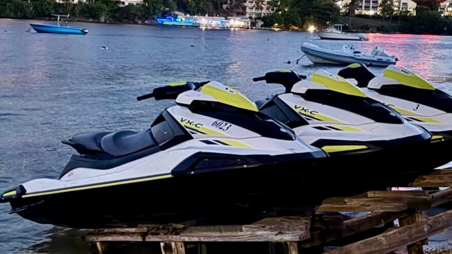 Pictured: Photo of WaveRunner Jet Skis