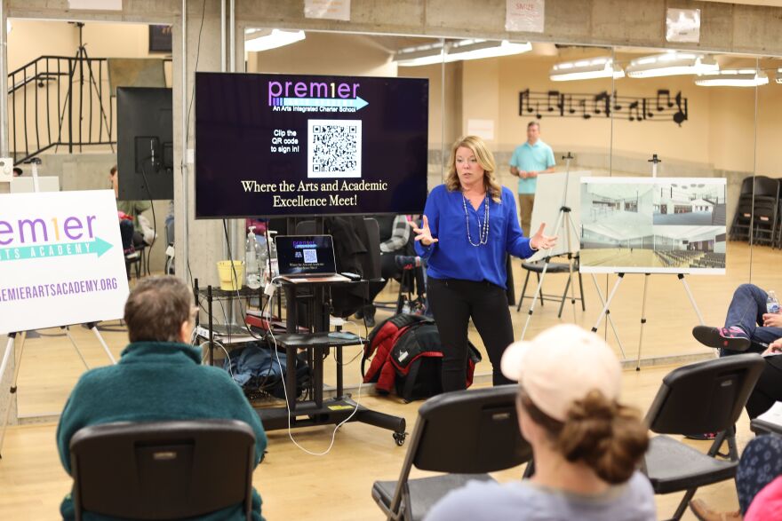 Molyneaux has held parent information meetings for the last few months to try to get parents interested in enrolling their kids in the academy.