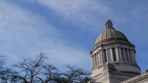 The Washington state Capitol in Olympia
