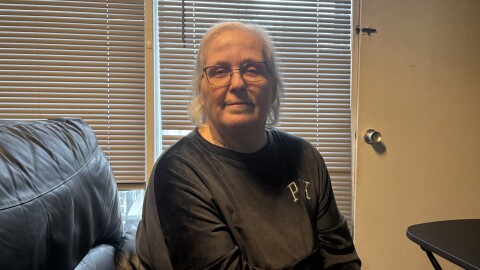 Amanda Treasure has lived in her home on Kingston's largest rent-stabilized property for nearly 20 years. She says if her already-expensive rent becomes uncontrolled, she would have no where to go.