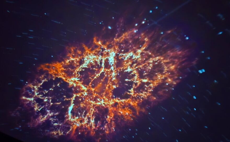 Planetarium show at UA Little Rock's 2025 Winter Fest Celebration