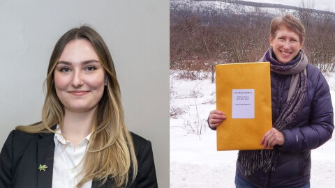 (From left to right) Corinne Coryat and Lora Wondolowski, both Democratic candidates looking to represent the 1st Franklin district, months after it was vacated by former State Rep. Natalie Blais.