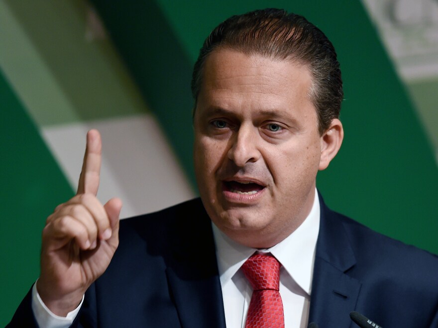 Eduardo Campos, who was 49, formerly served as governor of Pernambuco state in northeast Brazil.