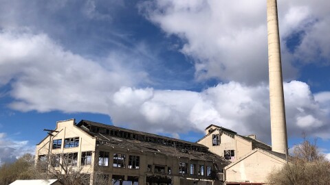 Abandoned Sugar Beet Factory, Weston near Franklin, Idaho
