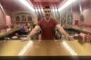 Farhan Sheikh stands within the bar area of the Laila Lounge right before the final weekend of extended bar hours.