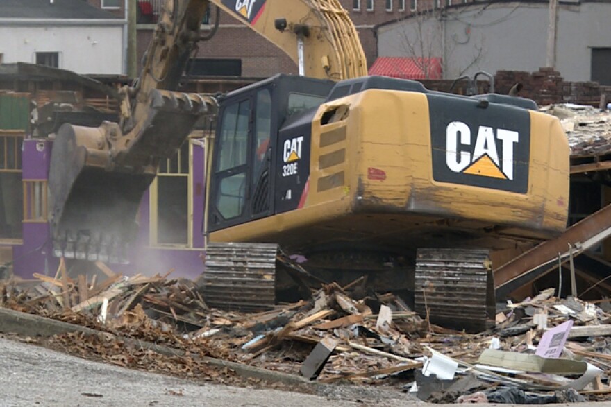The site is on south Walnut Street in Bloomington.