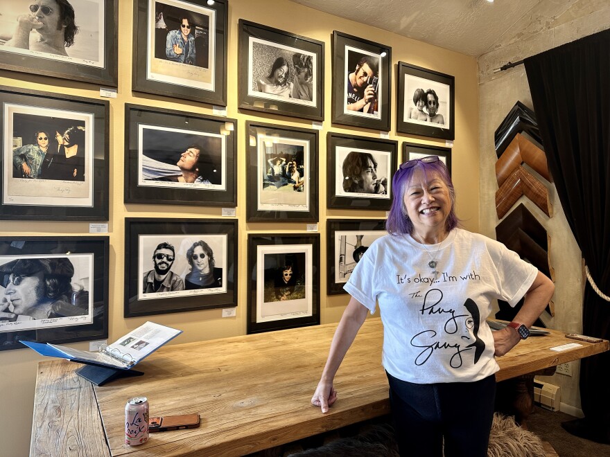 Former music executive May Pang has been traveling the nation since 2022 to bring a side of John Lennon to the public most have never seen. She spent 18 months with the former Beatle in the 1970s in a time that became known to fans as "The Lost Weekend." Pang's photographs are on display at L.A. Design in Missoula this week.