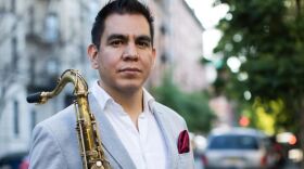 Saxophonist Diego Rivera