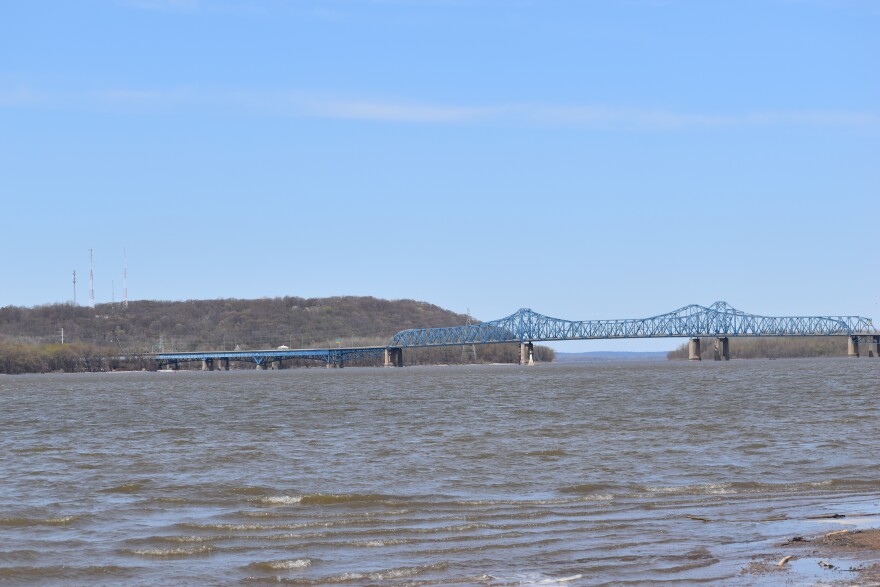 The eastbound span of the McClugage Bridge was constructed in 1948. It will be replaced by a new span adding bicycle and pedestrian options.