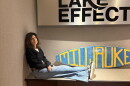 Filmmaker Faith Kohler in WUWM's Lake Effect studio.
