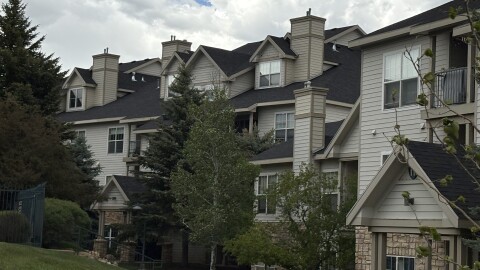 the canyon creek condiminiums condos are pictured in the snyderville basin in late may 2026
