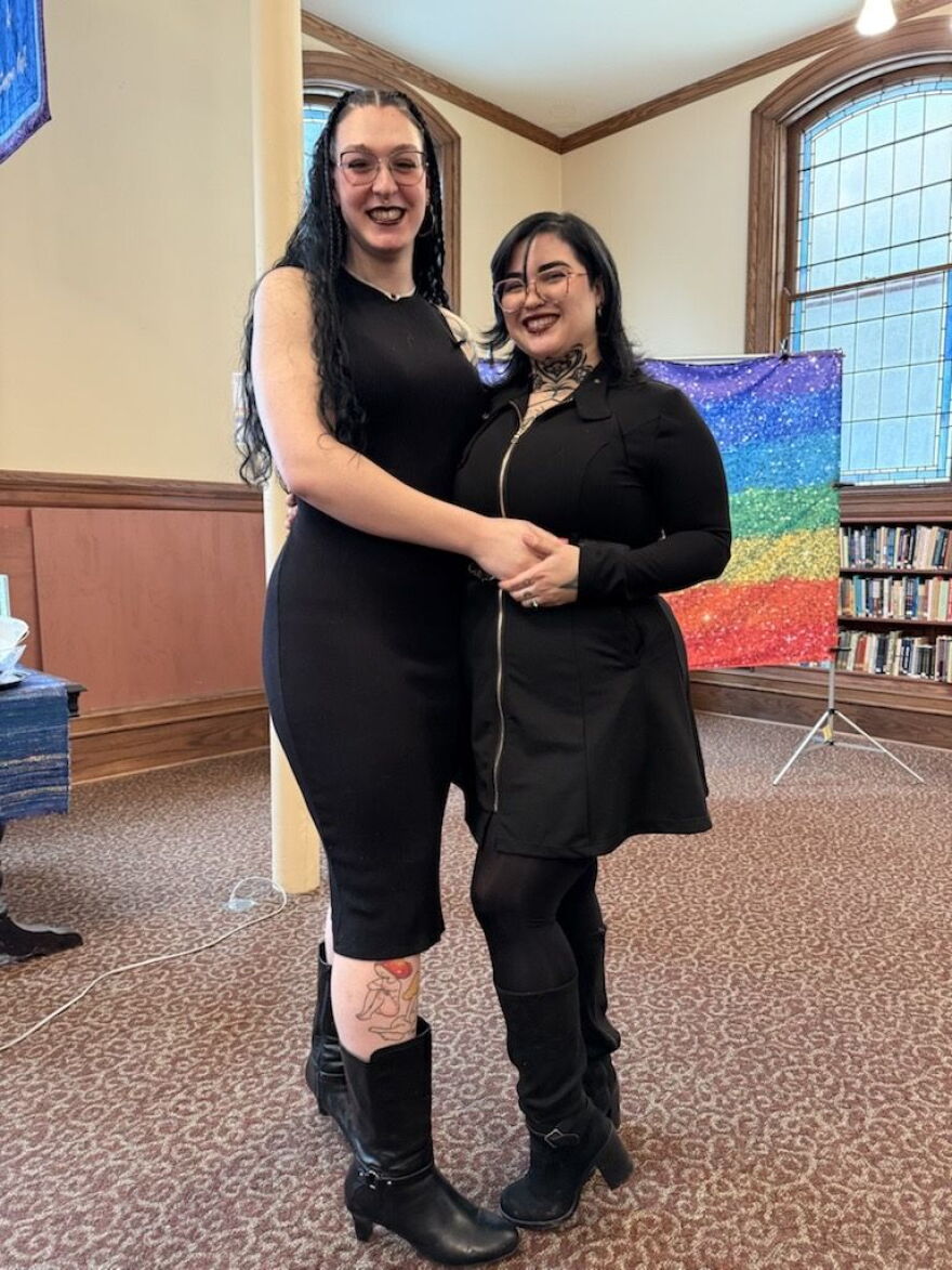 Angel Rolon Local Unitarian churches host Big Gay Wedding Day to support LGBTQ+ ...