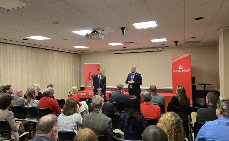 Mineral Area College and Southeast Missouri State University sign a Partnership Agreement giving students more access to educational and support services.
