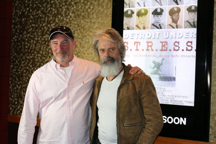 Director David Van Wie and the films narrator Thomas Howell 