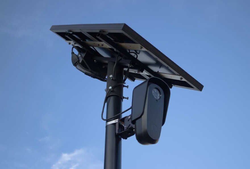 An automated license plate reader
