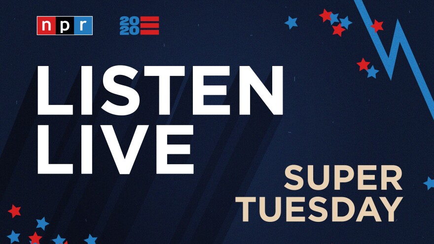 Listen to live special coverage of Super Tuesday beginning at 7 p.m. ET on March 3.