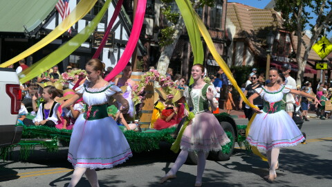 The 2025 Danish Days Parade in Solvang