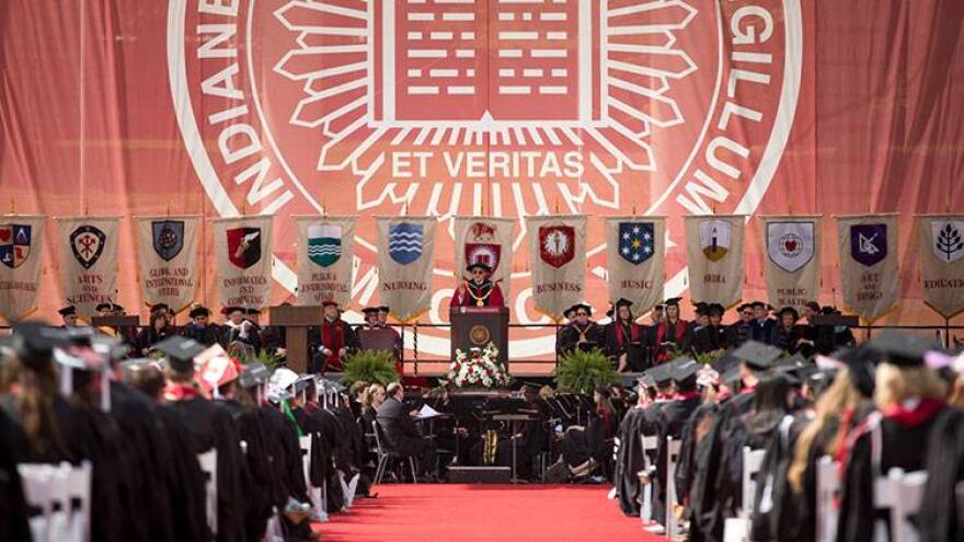 President Michael A. McRobbie will preside over IU's commencement ceremonies.