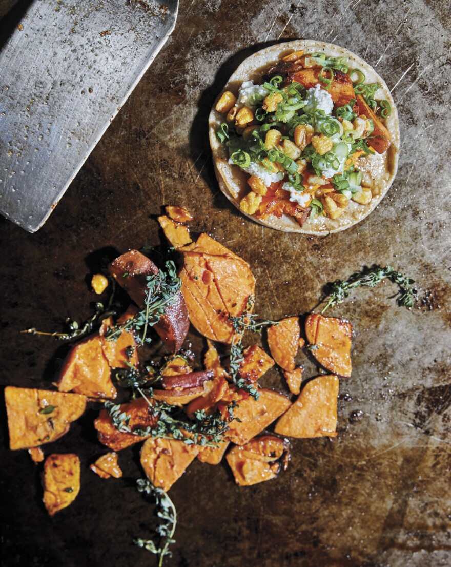 Avila's sweet potato tacos