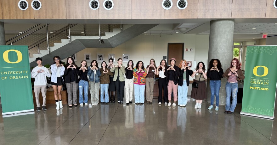 First day of classes for student cohort Ballmer Institute for Children's Behavioral Health, Portland Oregon.