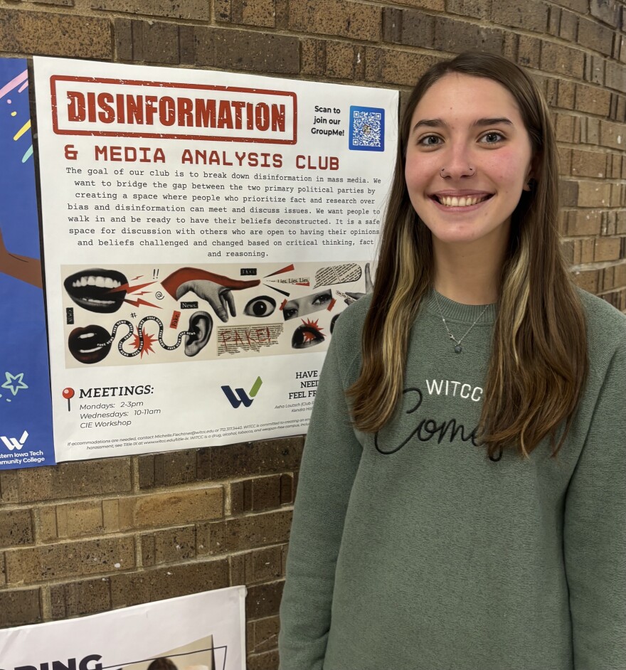 Asha Loutsch, Western Iowa Tech Community College.