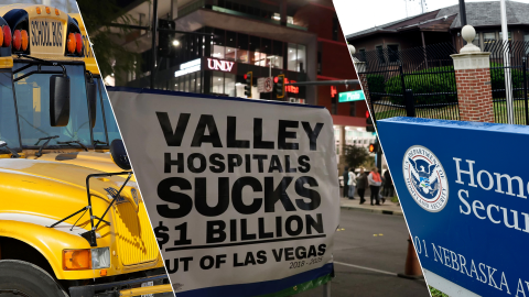 Rural Nevada school funding, Valley Hospital protests, and homeland security