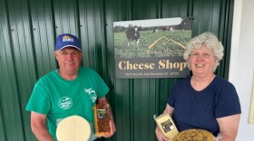 Ronnie and Clara Patton at Wildcat Mountain Cheese in Laurel County