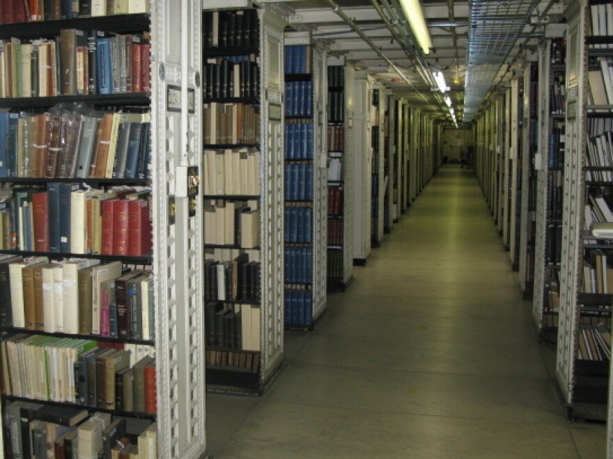 The library's stacks, which are closed to the public, currently hold about 3 million books.
