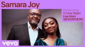 Samara Joy and her father Antonio McLendon sing "O Holy Night" live from Vevo Studio