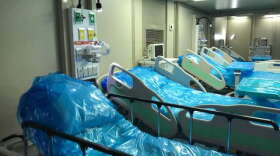 ICU hospital beds. Photo: Danielle Prieur