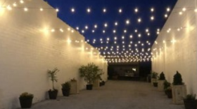 An area in Grayson (Carter County) that was made into a gathering place with help from the EKY Community Accelerator Project.