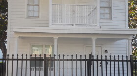 Dana A. Dorsey's house in Overtown, Miami. 