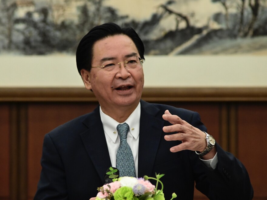 Joseph Wu, Taiwan's foreign minister.