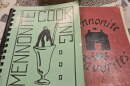 Two cookbooks featuring Mennonite food recipes