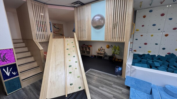 Carbondale’s Mountain Sprouts Play Cafe opened Jan. 19, 2026. The indoor recreation area features a coffee and tea bar, kid-friendly amenities, classes, and a place for parents or caregivers to relax outside the home and connect with other adults.