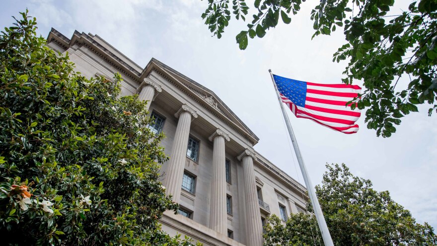 The Robert F. Kennedy Department of Justice Building in Washington, D.C.