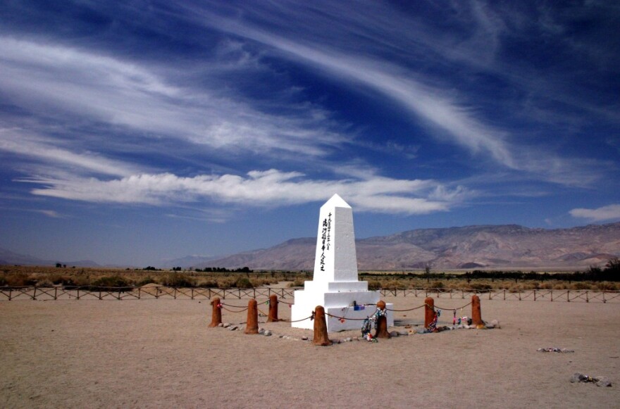 Memorial at Manzanar Internment Camp