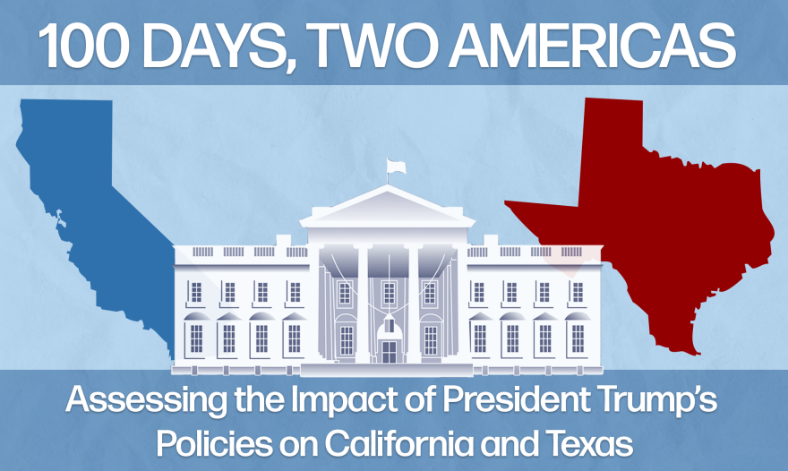 100 Days, Two Americas - Assessing the Impact of President Trumps Policies on California and Texas